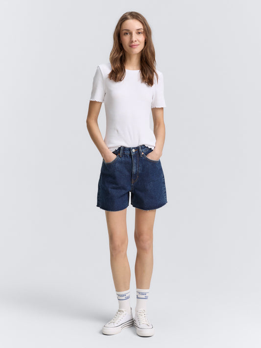 Short jeans Lou | Bleu foncé
