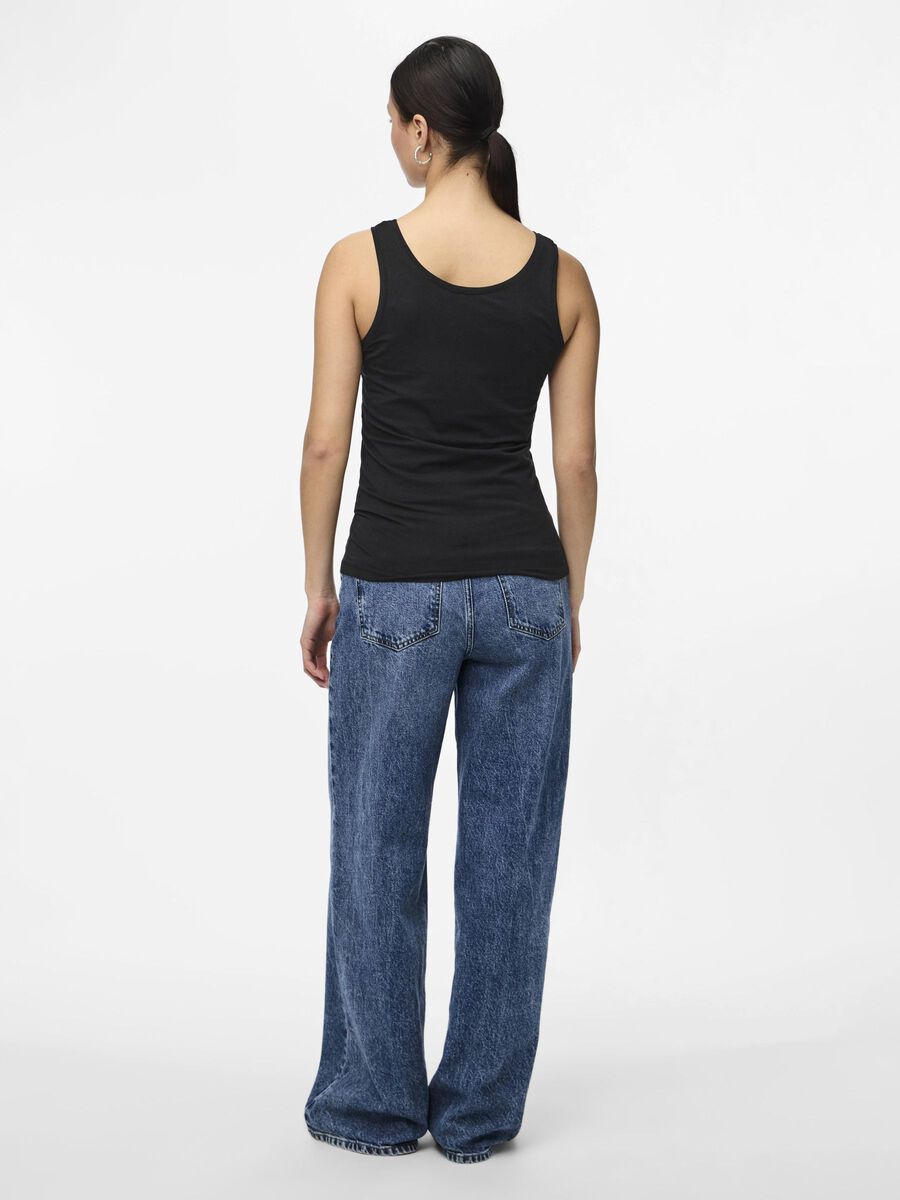 Camisole uni | Noire
