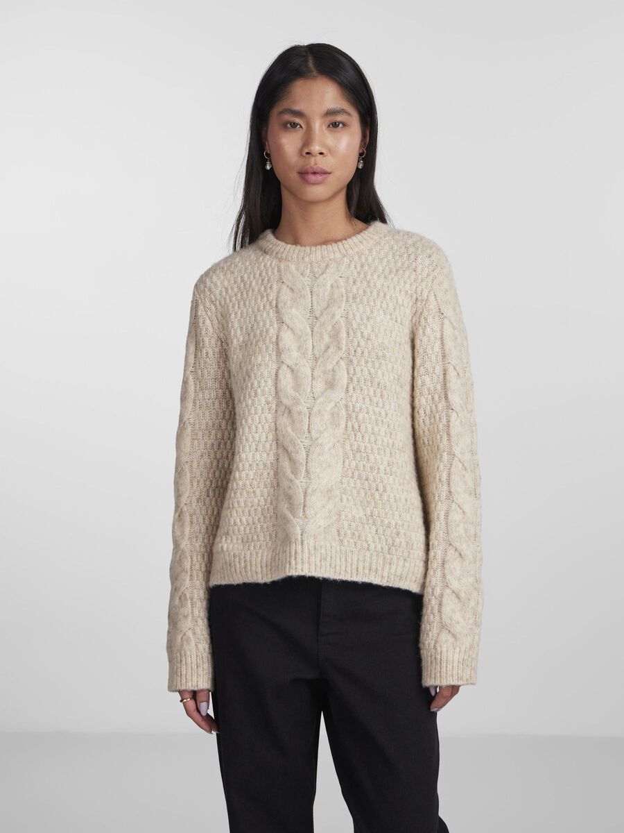 Tricot Nina | Beige bouleau