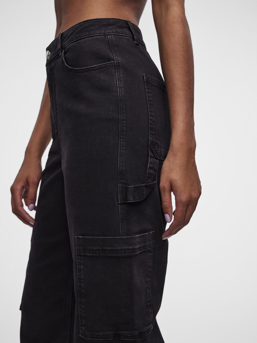 Jeans Joella Cargo | Noir