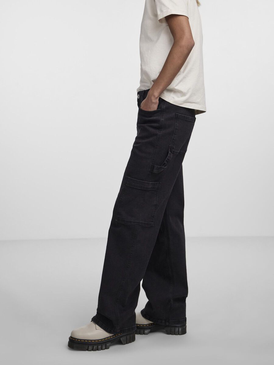 Jeans Joella Cargo | Noir