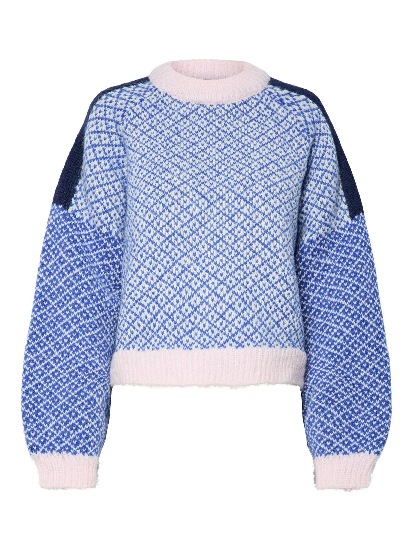 Tricot Remix | Mélange bleu