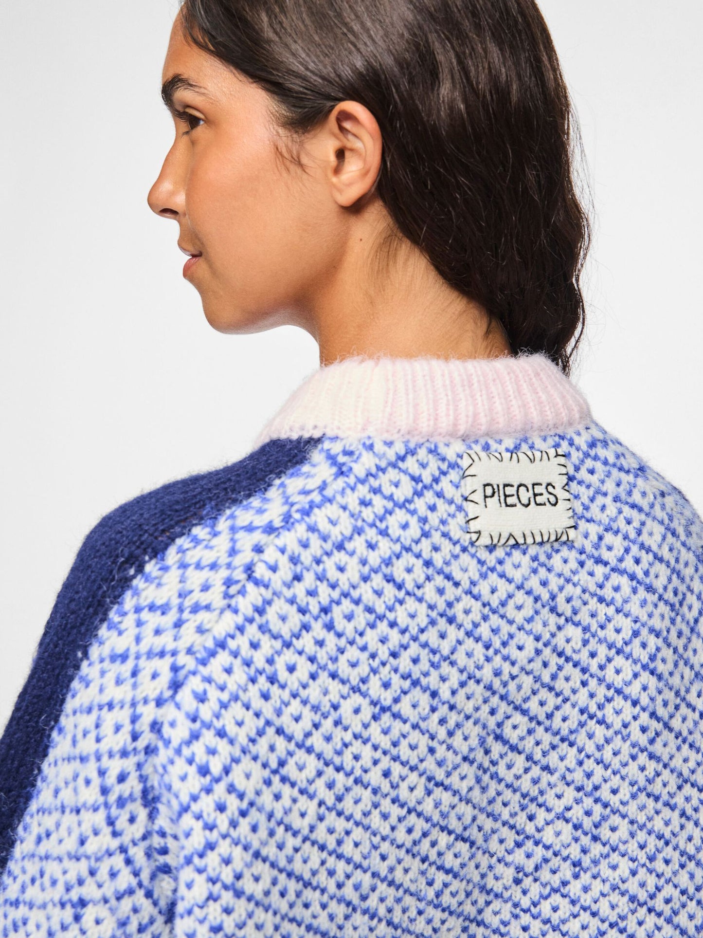 Tricot Remix | Mélange bleu