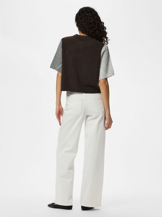 Tricot Sally - Pieces | Brun