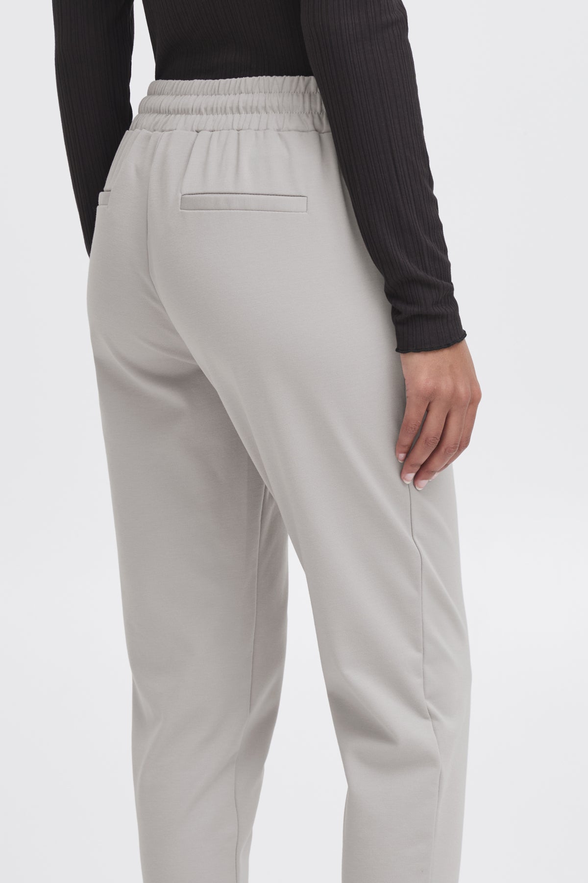 Pantalon Kate court | Gris opal