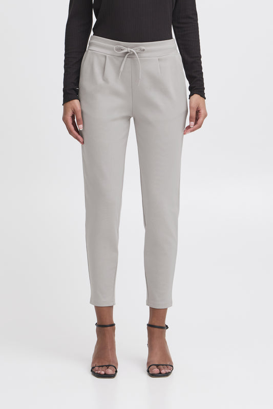 Pantalon Kate court | Gris opal
