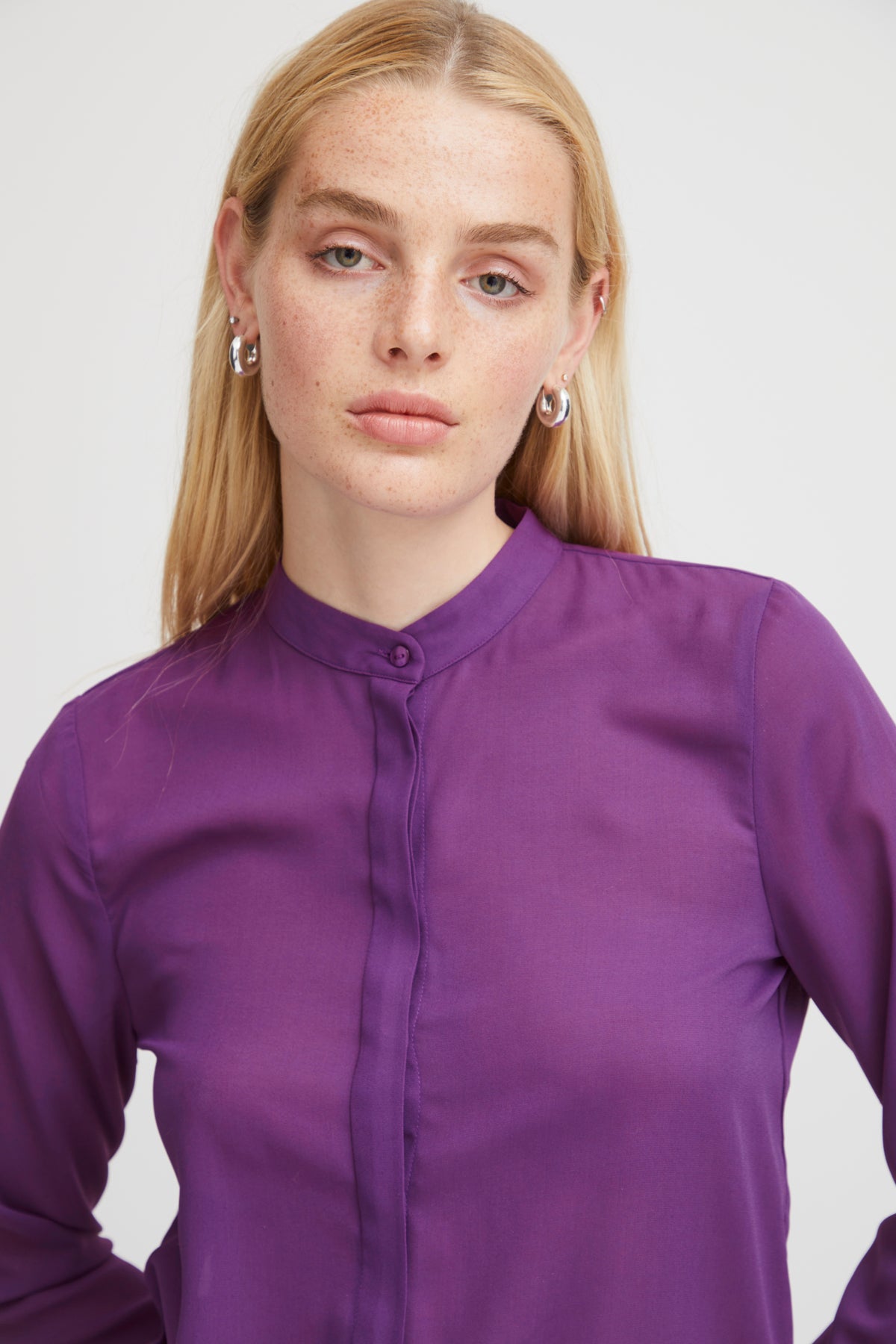 Blouse Cellani | Violet amarante