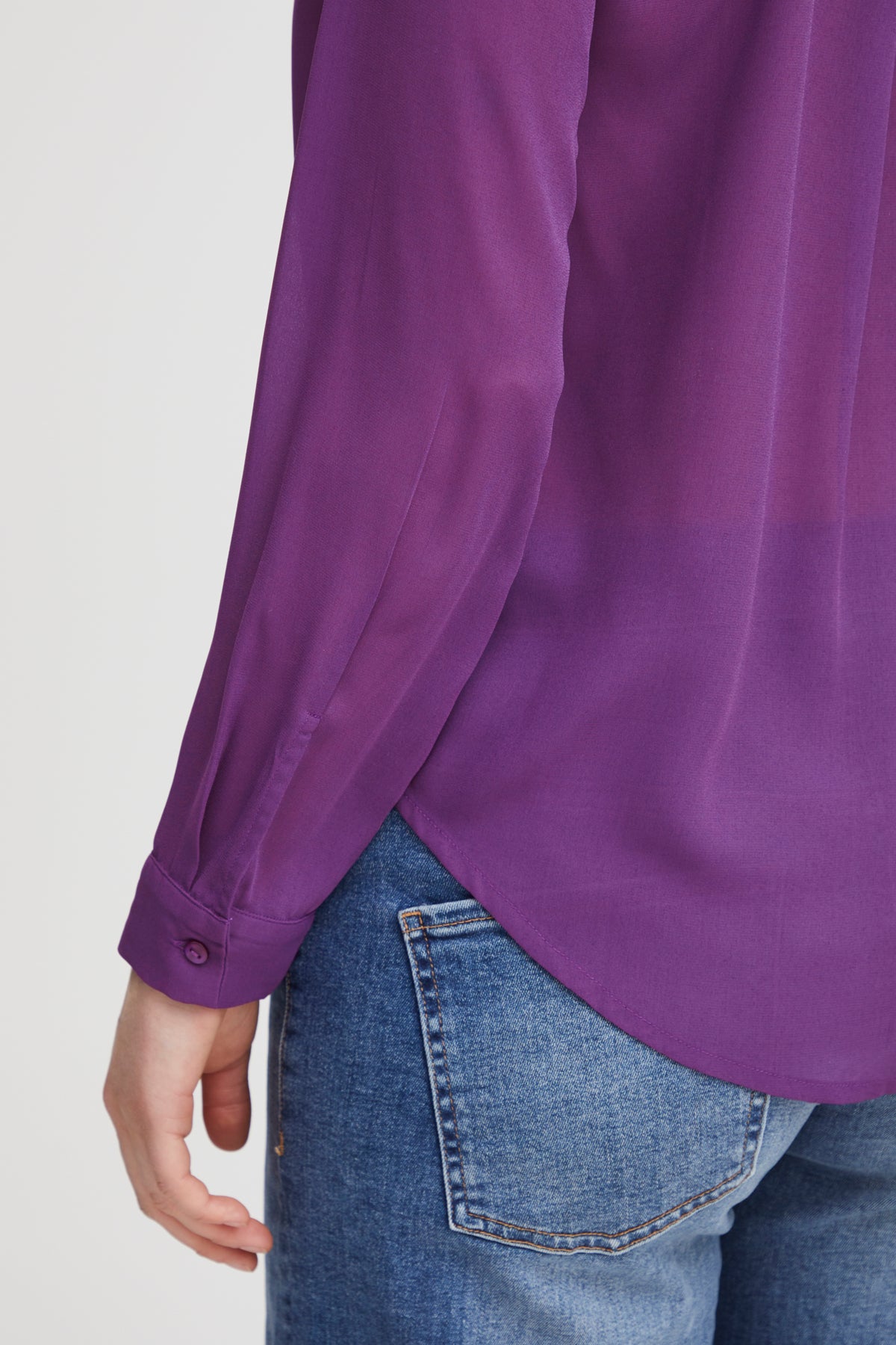 Blouse Cellani | Violet amarante