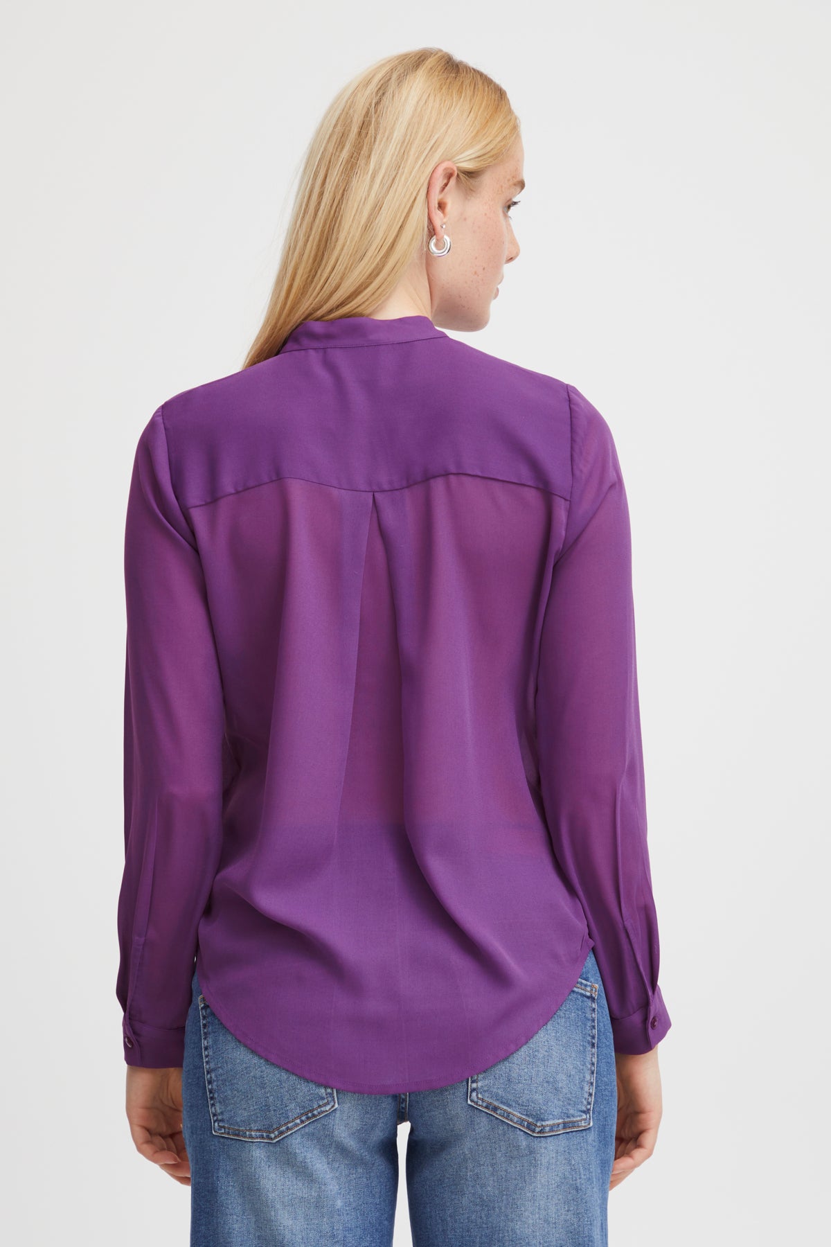 Blouse Cellani | Violet amarante