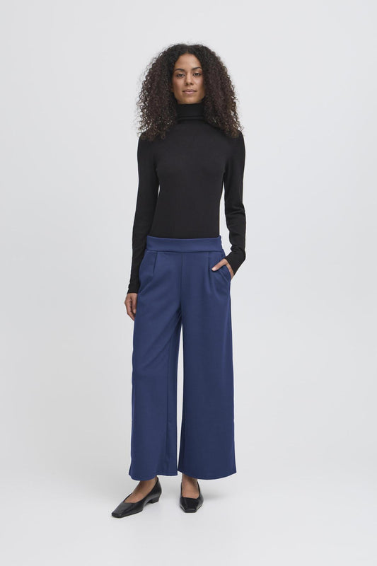 Pantalon Kate Court & Large | Bleu Patriote
