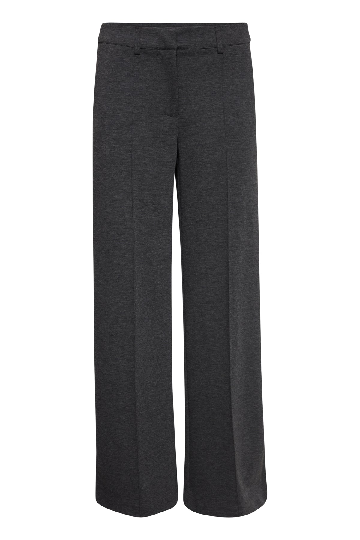 Pantalon Kate Large avec couture | Gris foncé