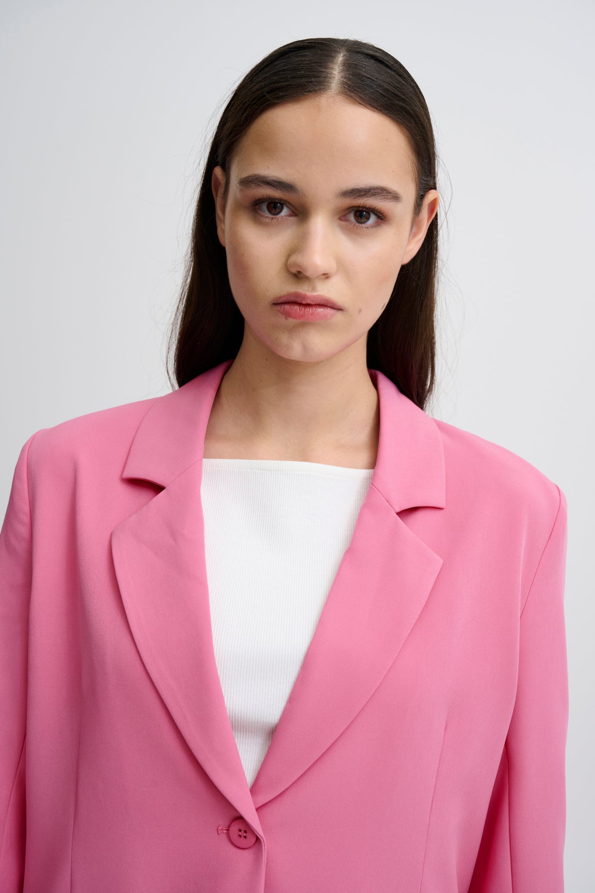 Veston ICHI Lexi oversize | Super rose
