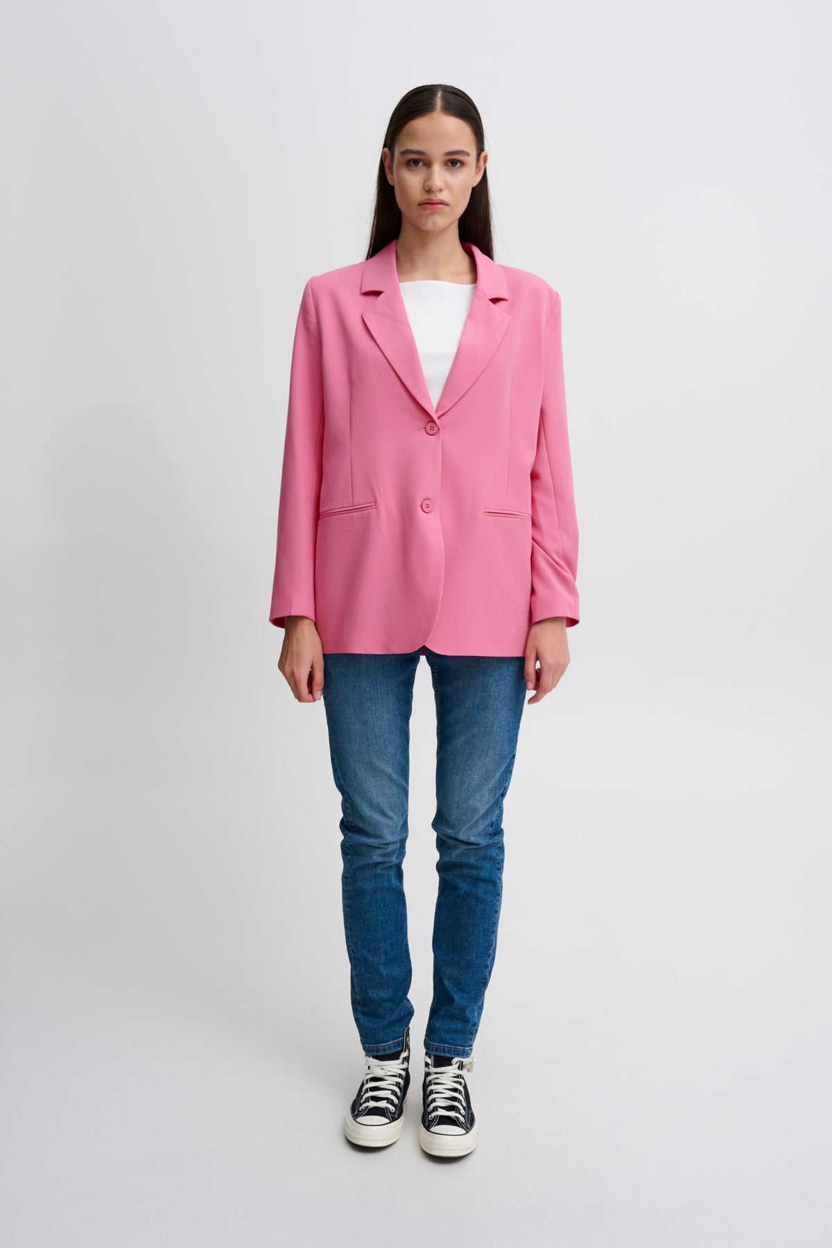 Veston ICHI Lexi oversize | Super rose