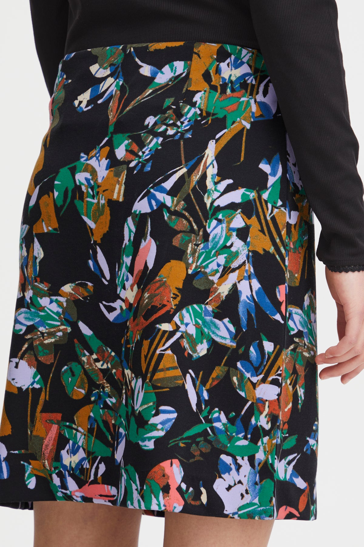 Jupe Kate motif | Feuillage