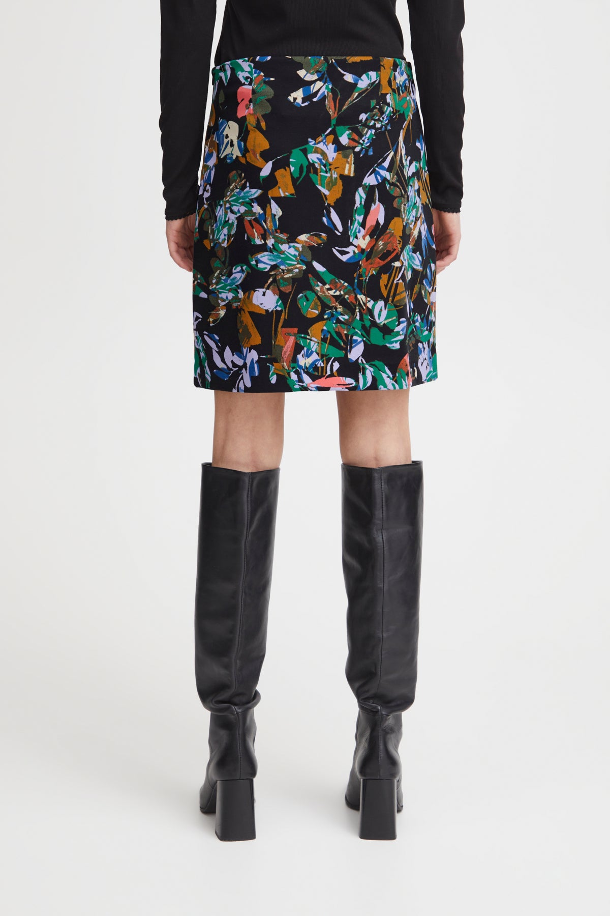 Jupe Kate motif | Feuillage