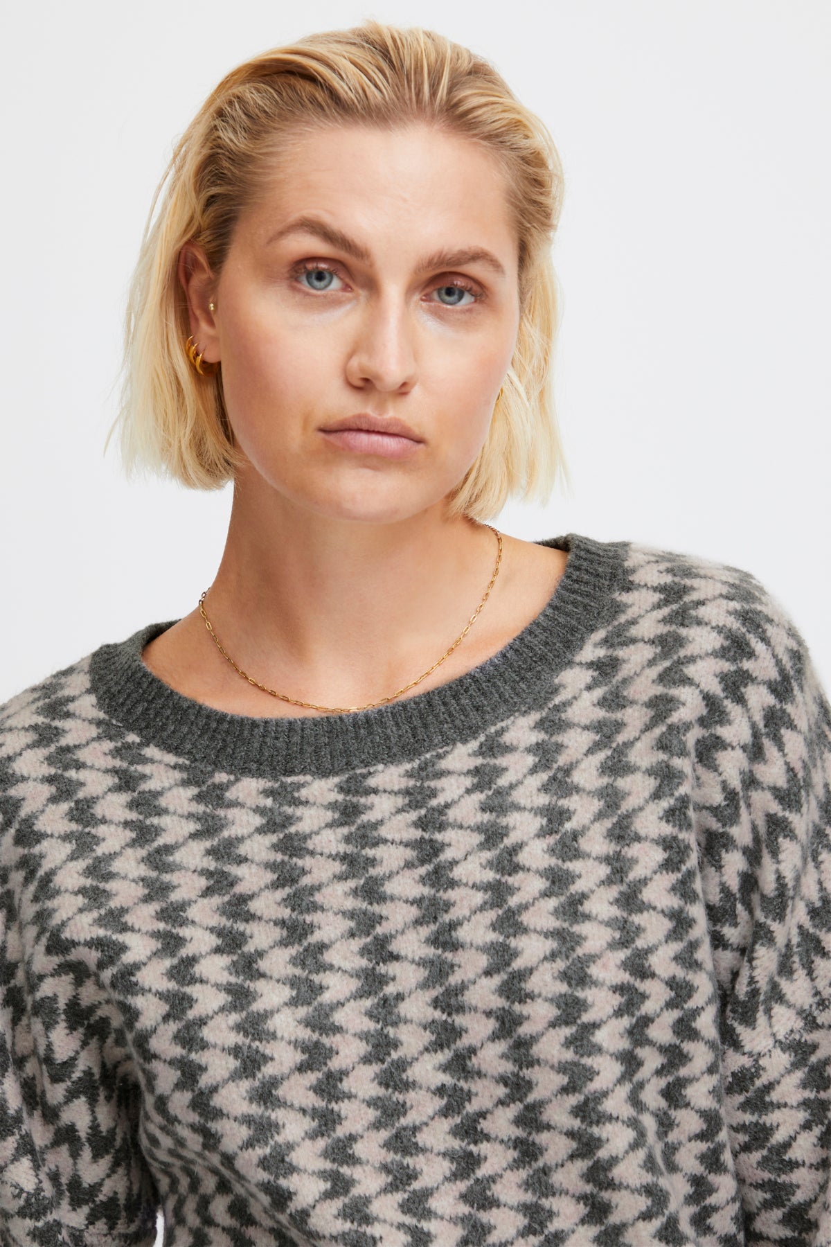 Tricot Bizzy | Mélange Rose bruyère