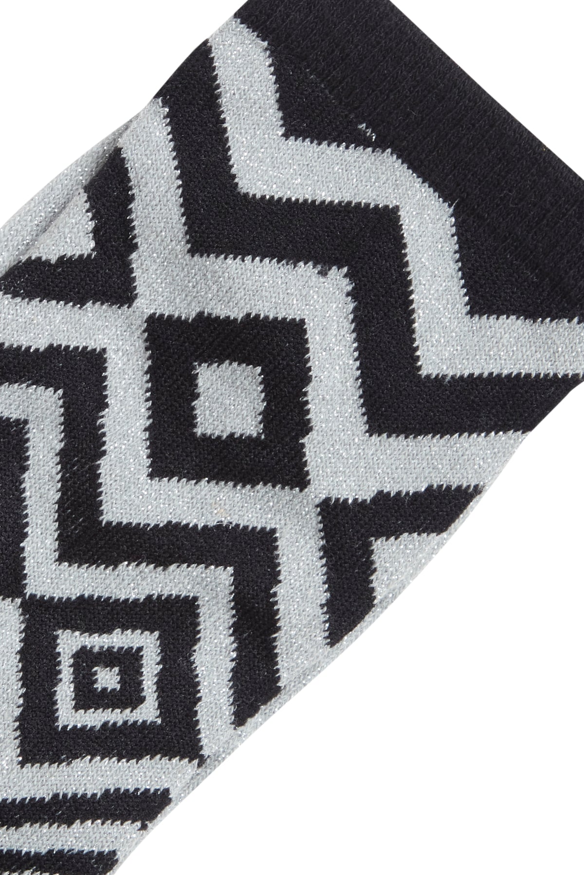 Chaussettes Hohoho | Noir à motif