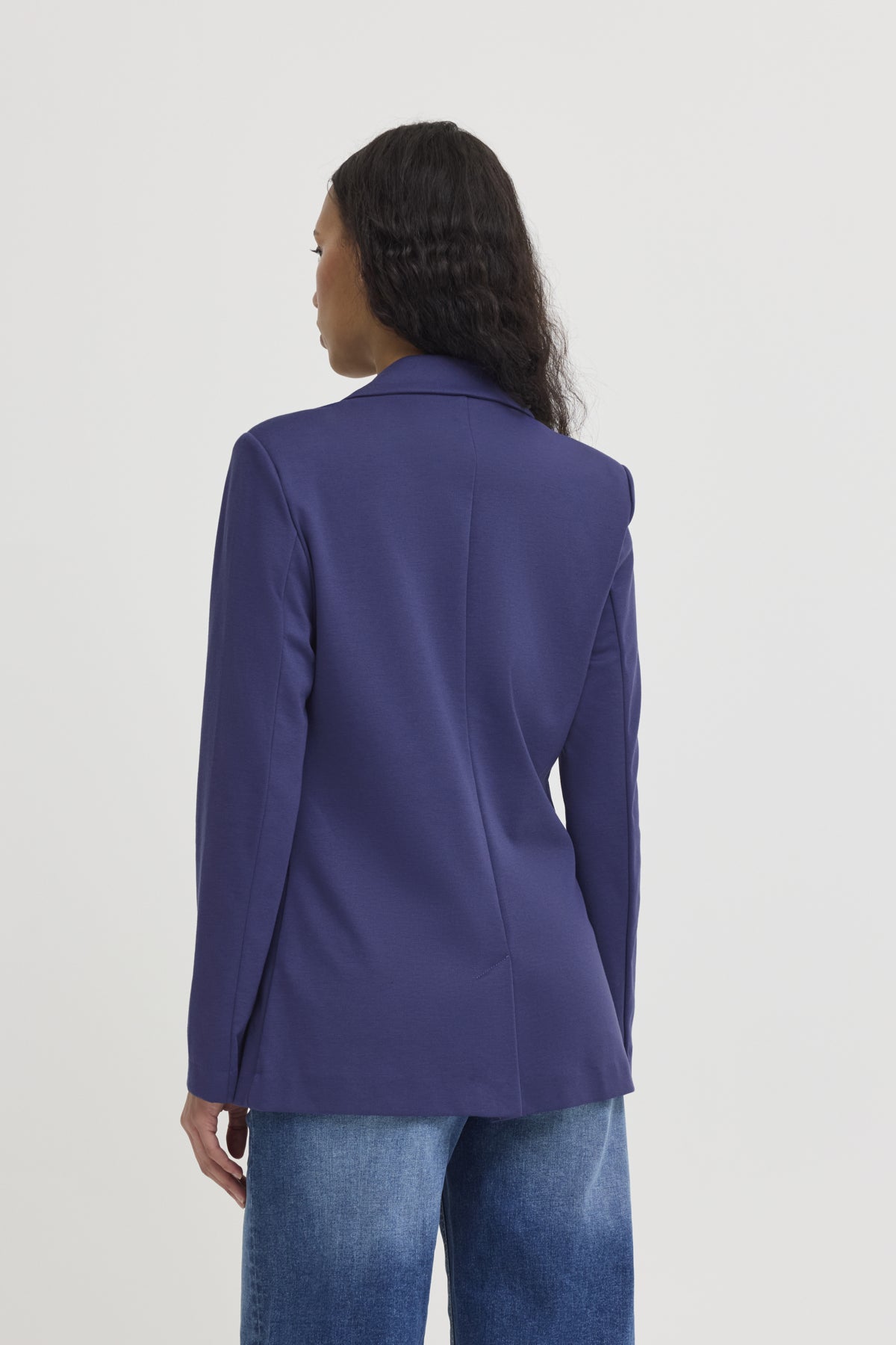 Veston Kate Long | Bleu patriote