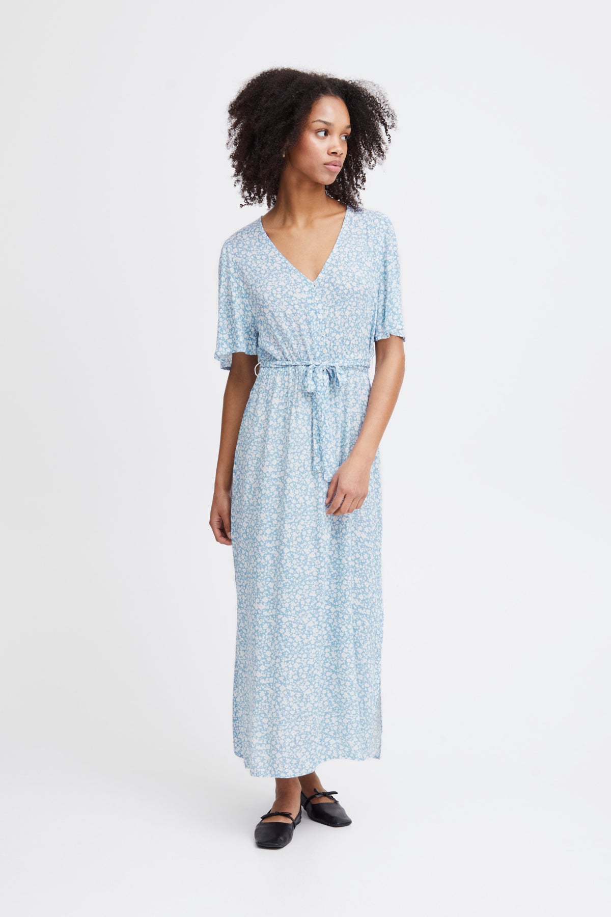 Robe Marrakech longue | Bleue Della robbia