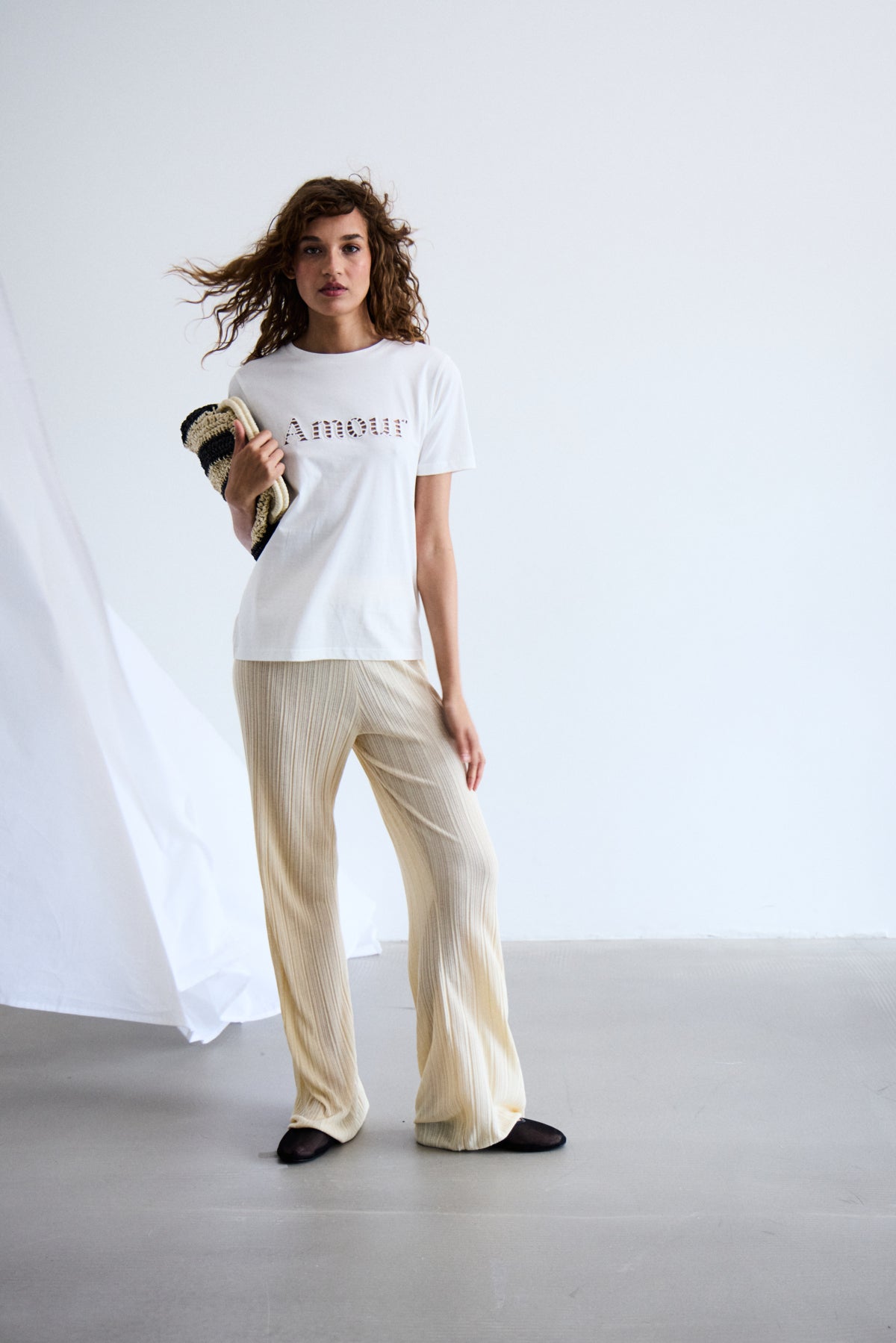 T-shirt Pendo | Blanc cassé