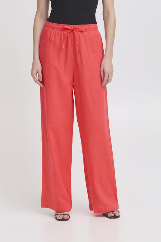 Pantalon Linno | Géranium