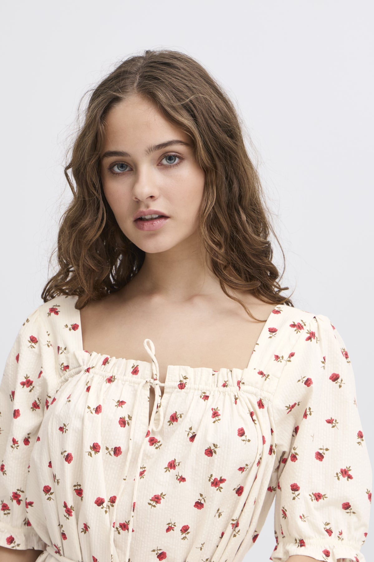 Robe Rosey | Motif Géranium