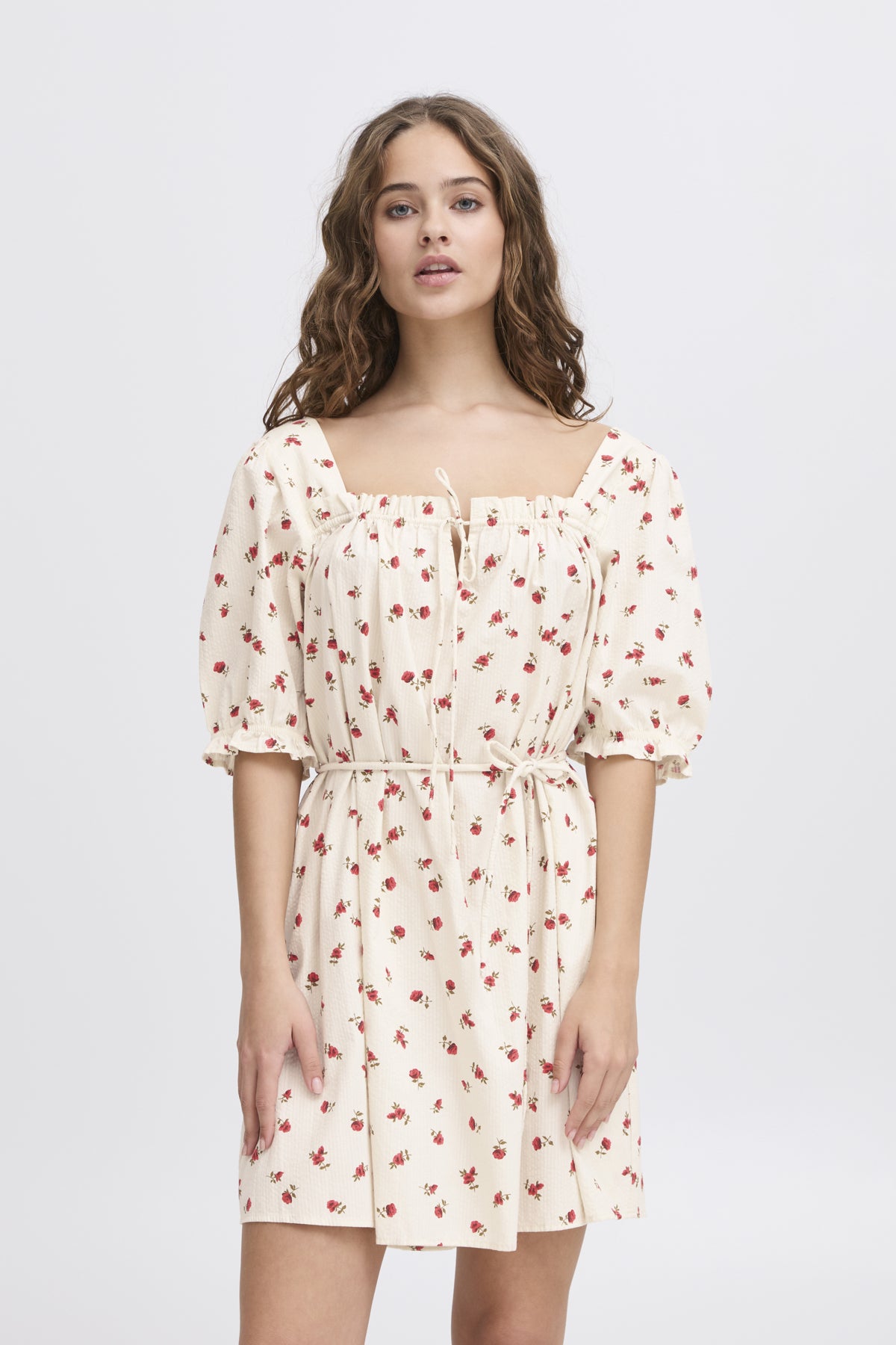 Robe Rosey | Motif Géranium