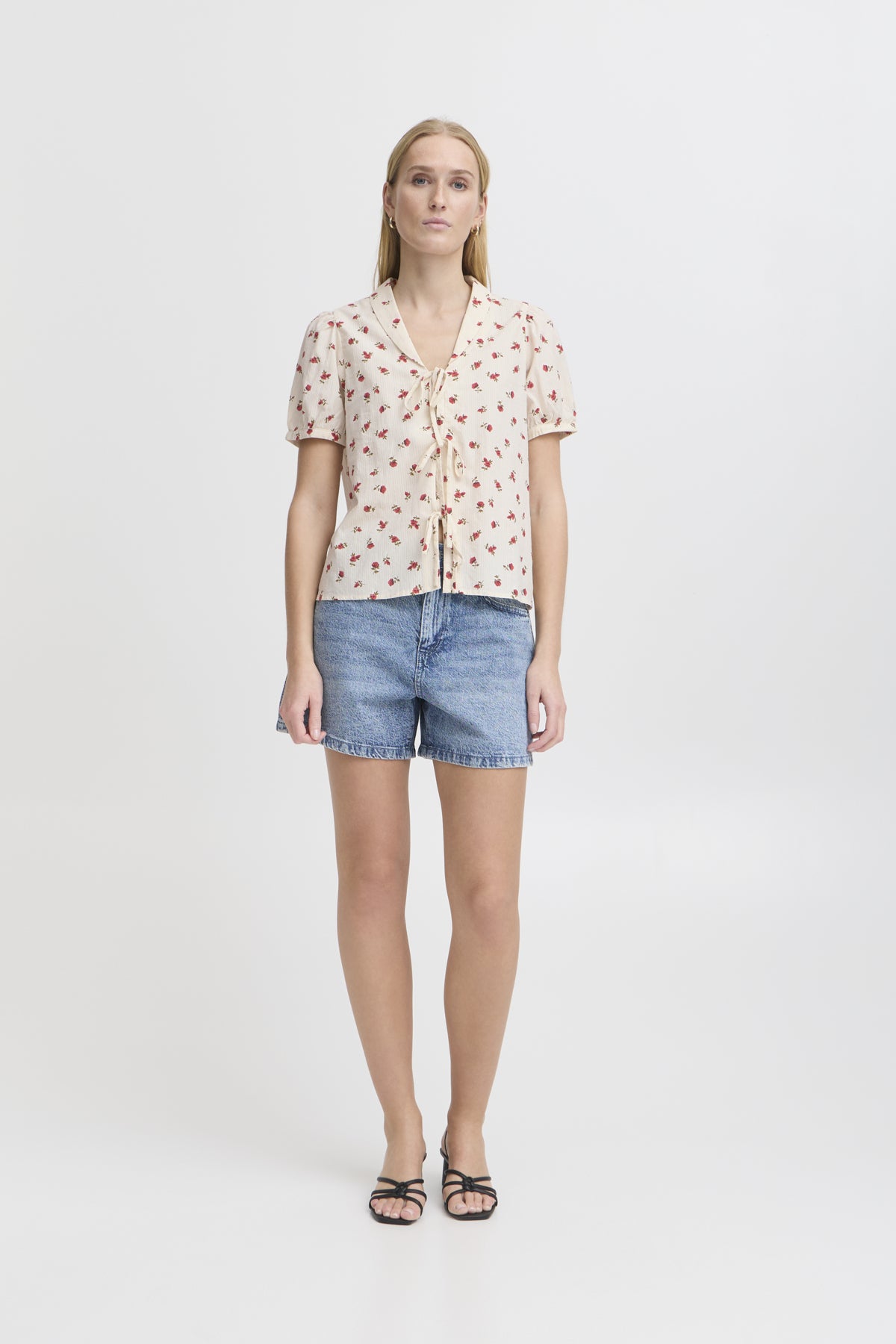 Blouse Rosey | Motif Géranium