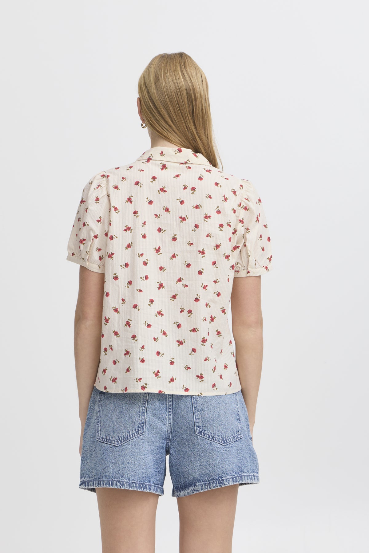 Blouse Rosey | Motif Géranium