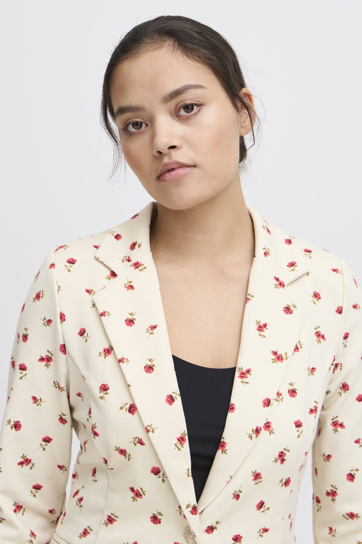 Veston ICHI Kate | Motif Géranium