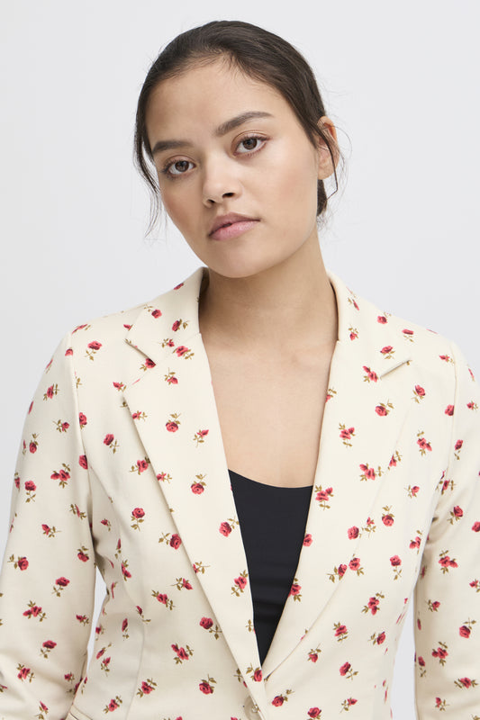 Veston ICHI Kate | Motif Géranium