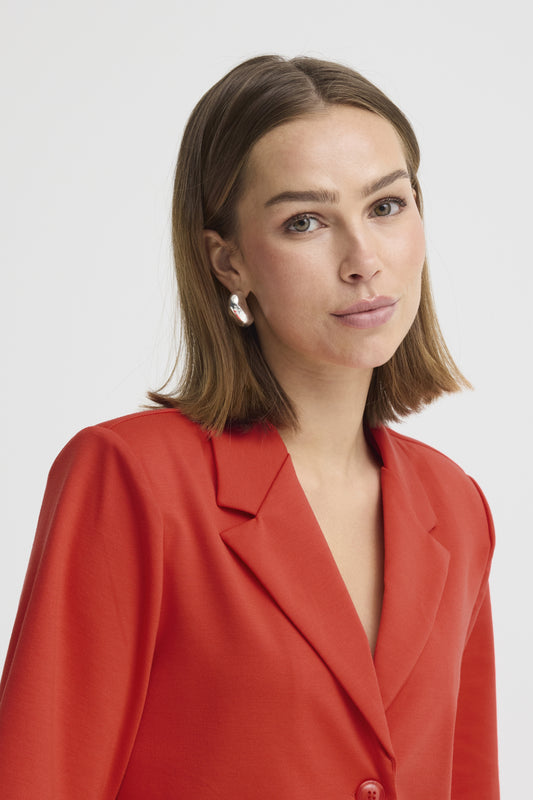 Veston Kate court | Poppy red