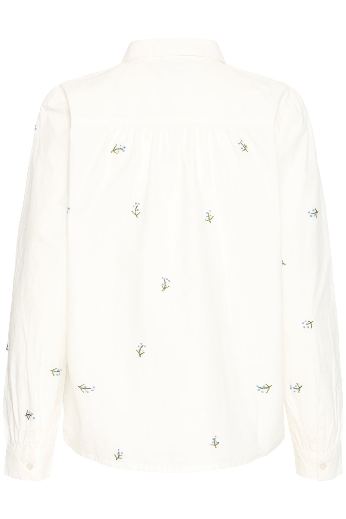 Chemise Sanaz | Broderie bleue
