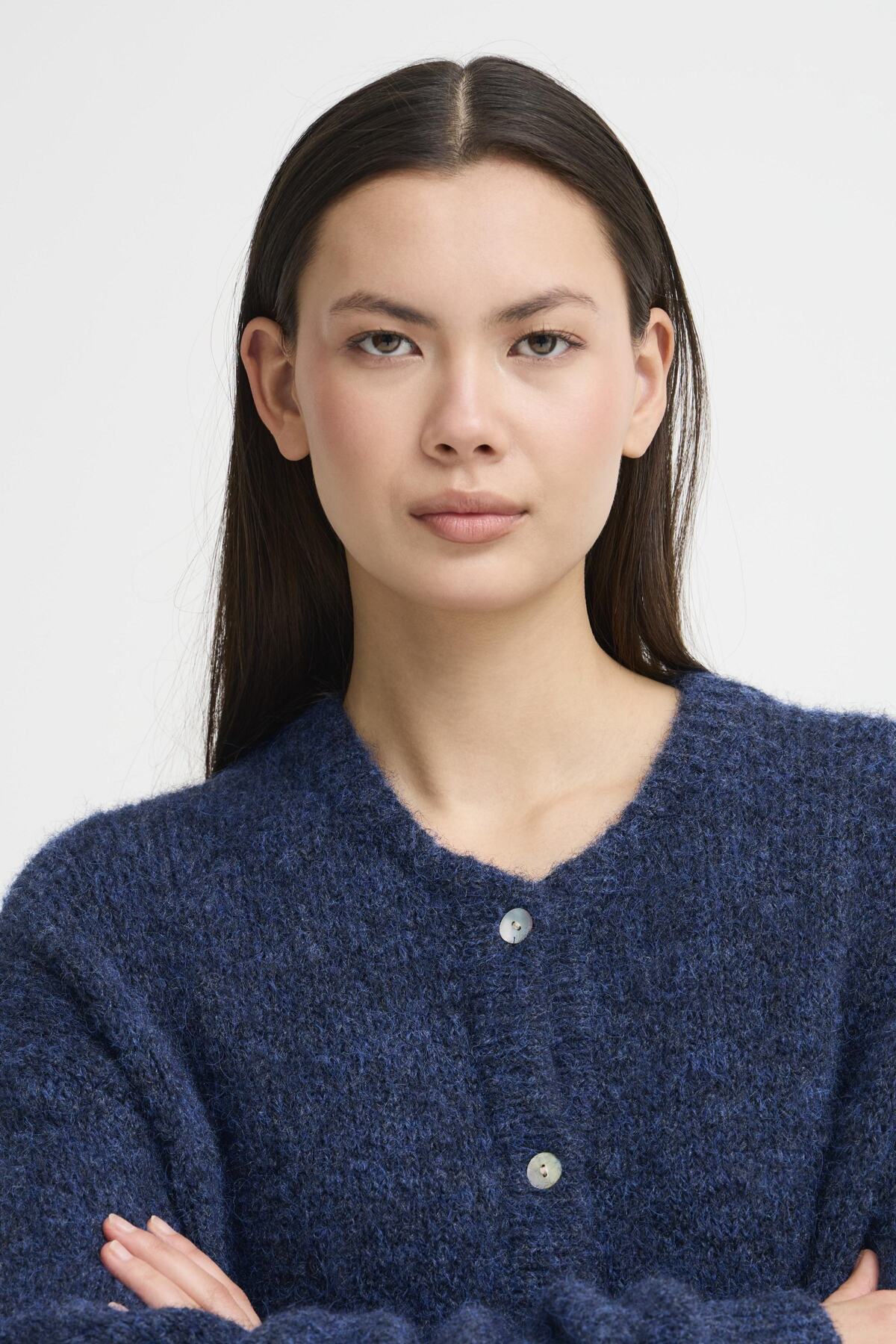 Cardigan Belablue | Bleu patriot