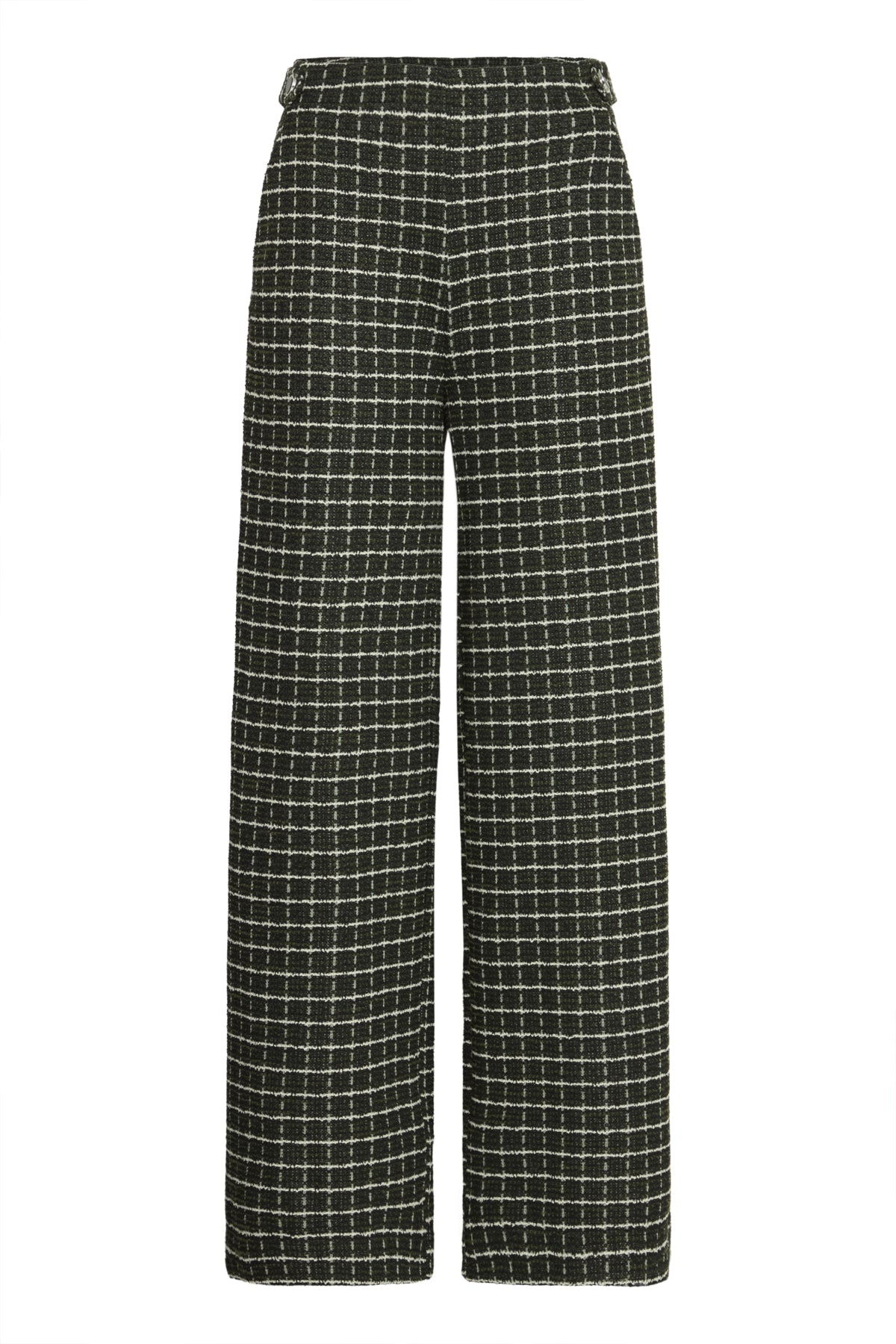 Pantalon Kate carreaux | Vert