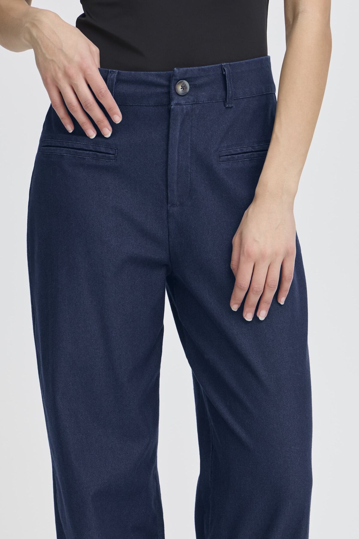 Pantalon Kate Denim | Bleu foncé