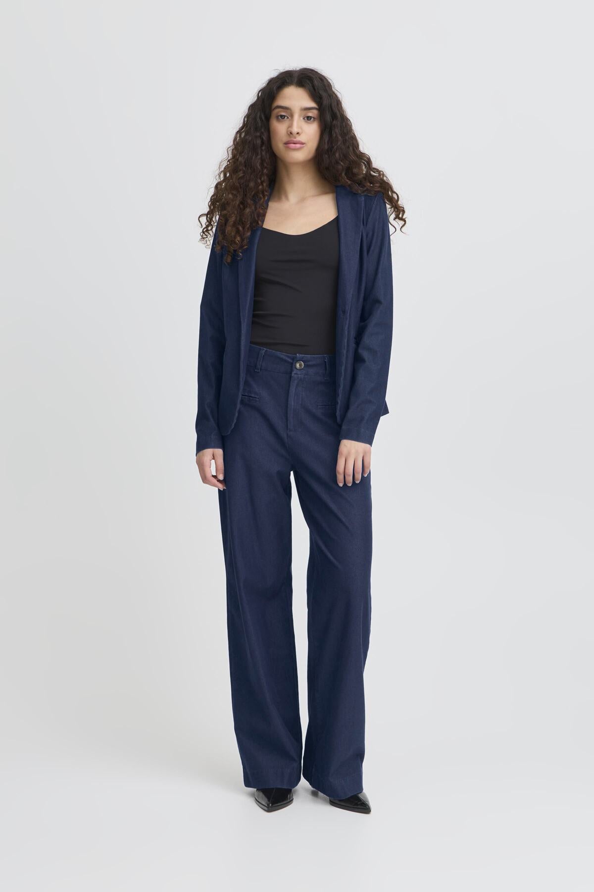 Pantalon Kate Denim | Bleu foncé