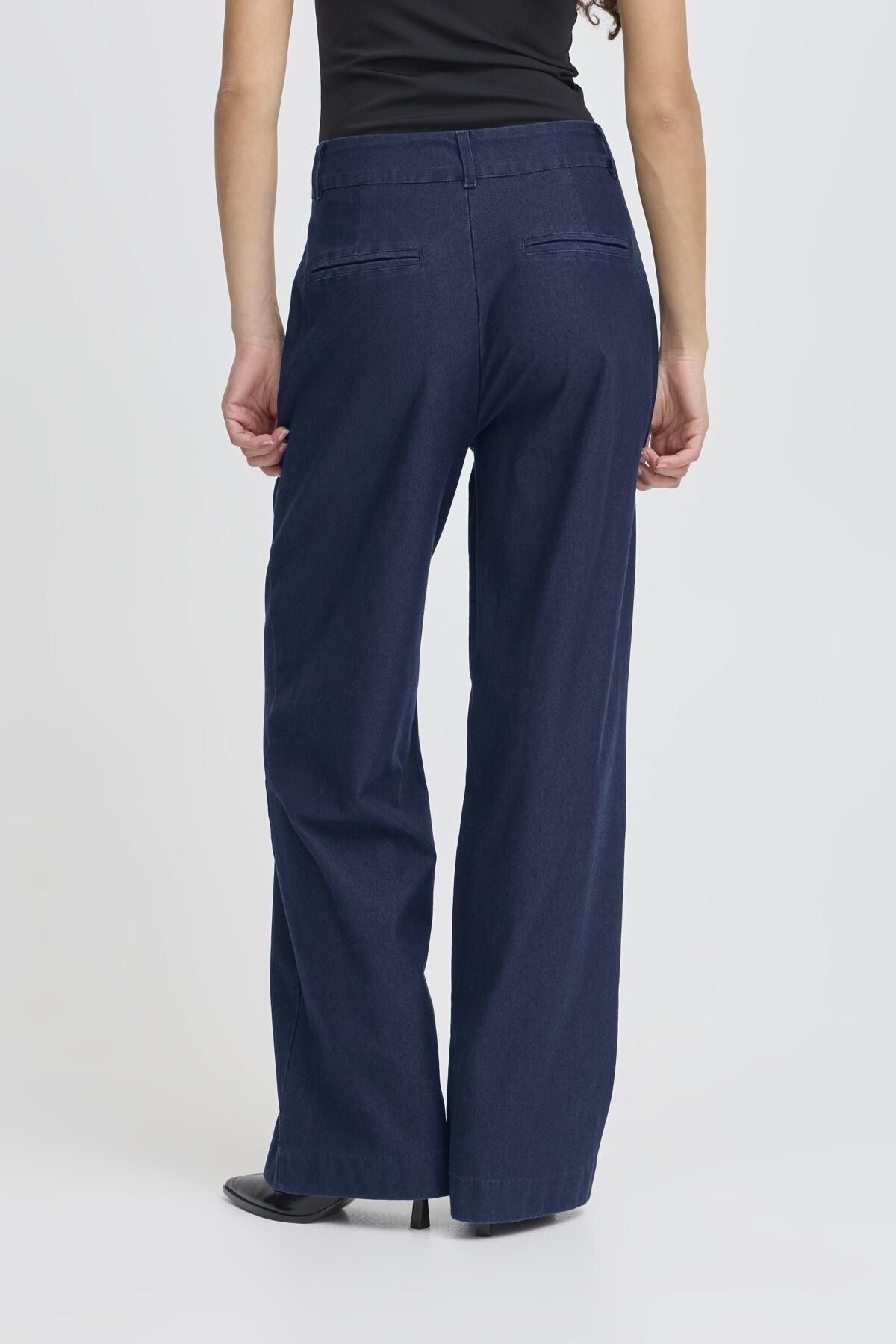 Pantalon Kate Denim | Bleu foncé