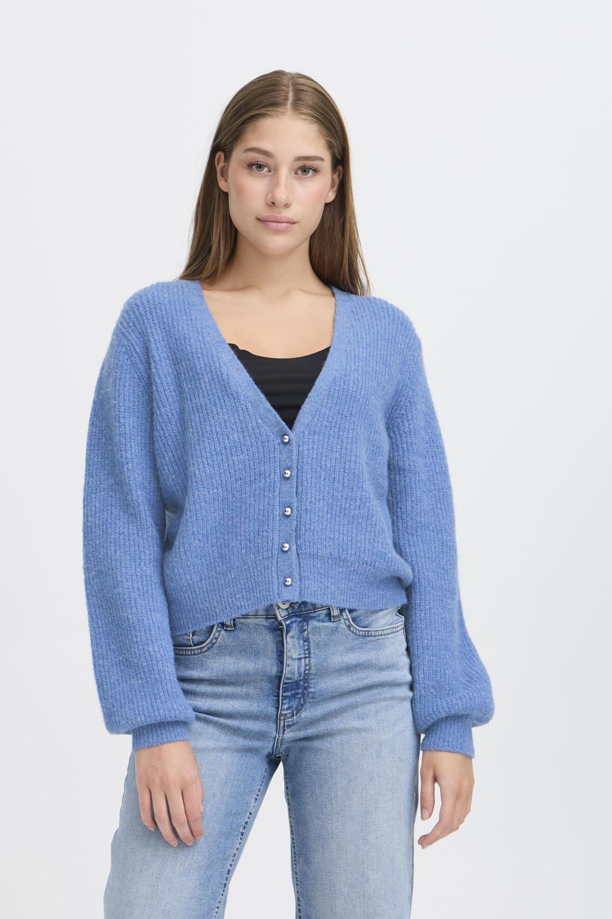 Cardigan Marin | Bleu