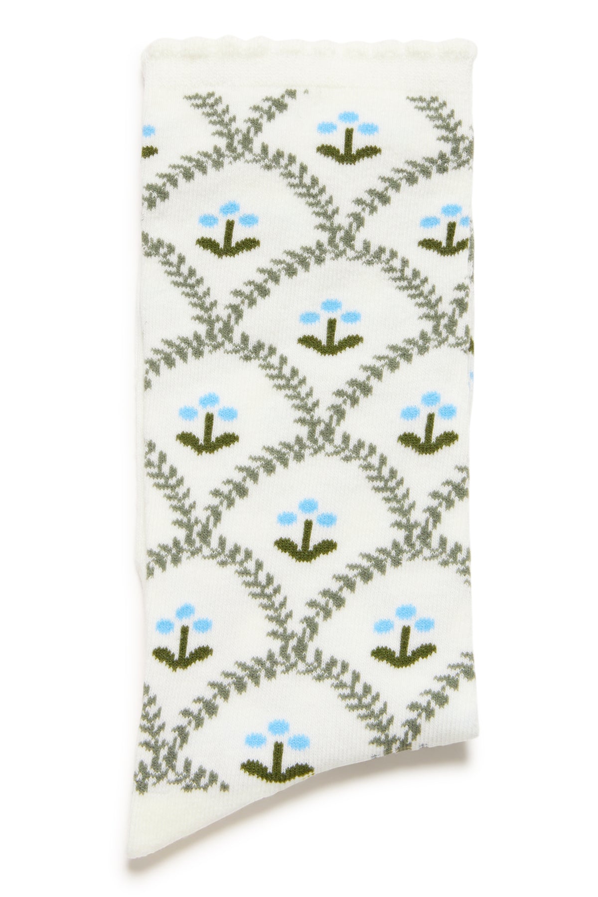 Chaussette Floral | Motif