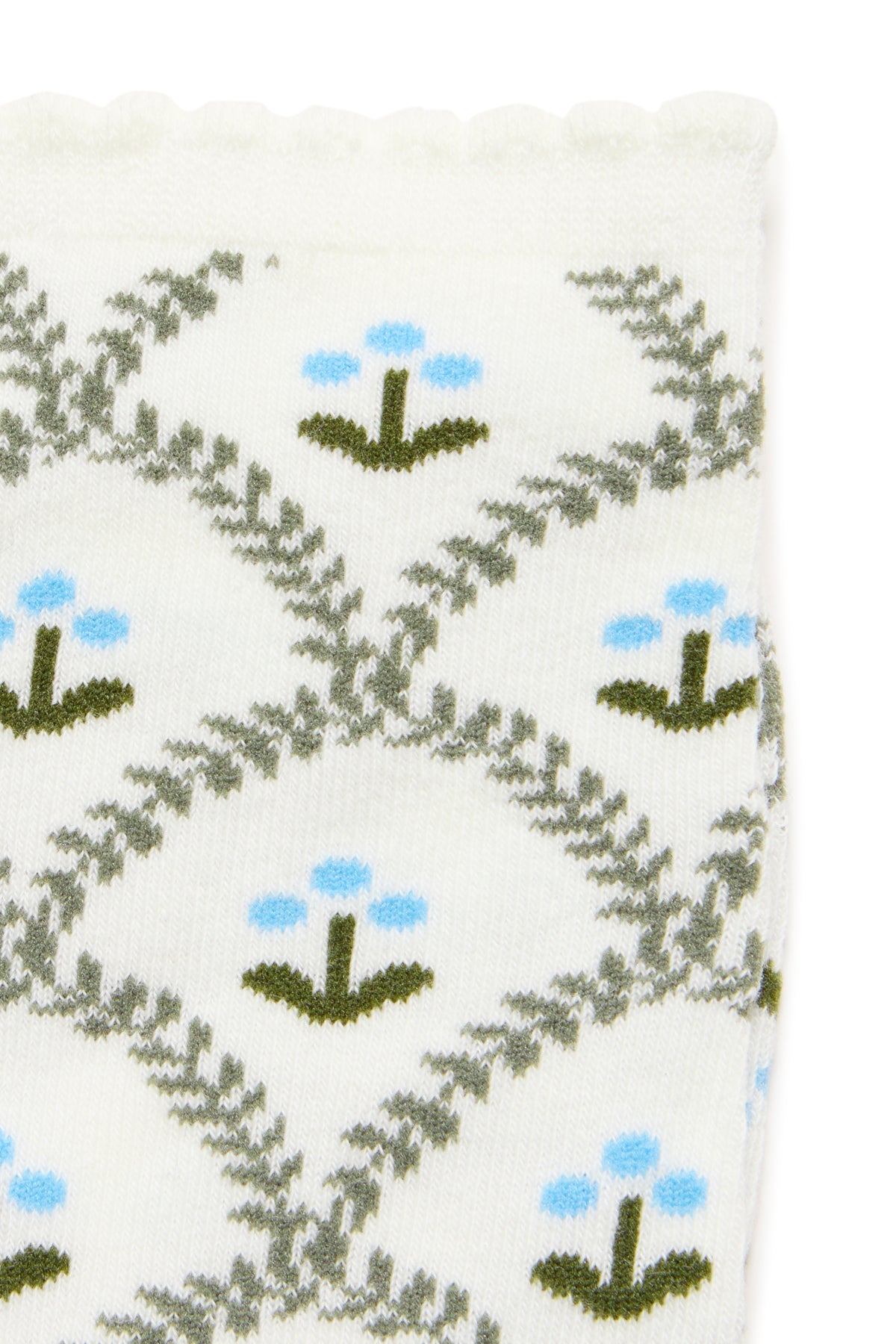 Chaussette Floral | Motif