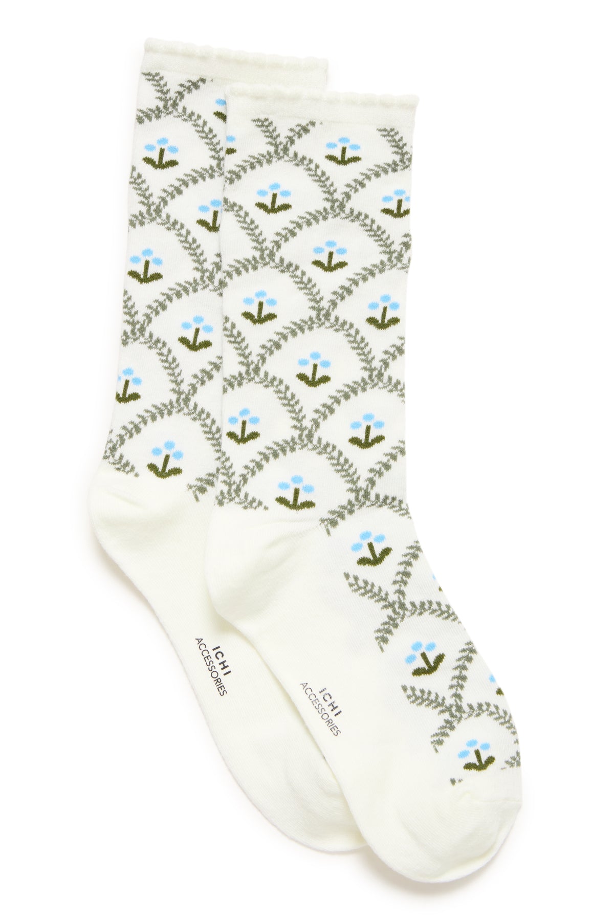 Chaussette Floral | Motif