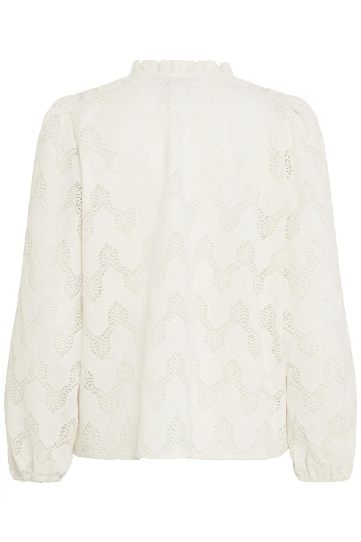 Blouse Junela | Blanc cassé