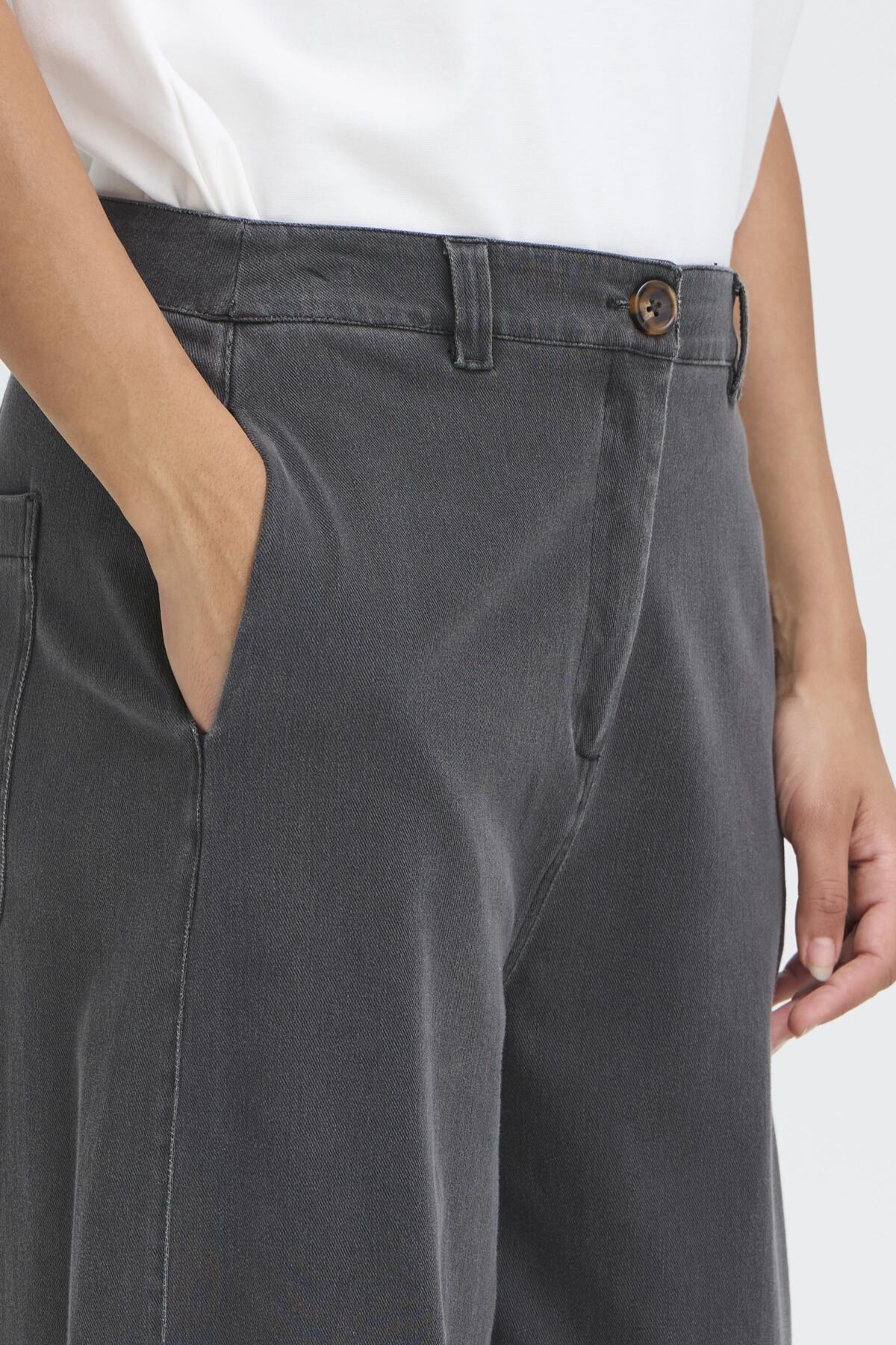 Pantalon Denim Kate | Gris foncé