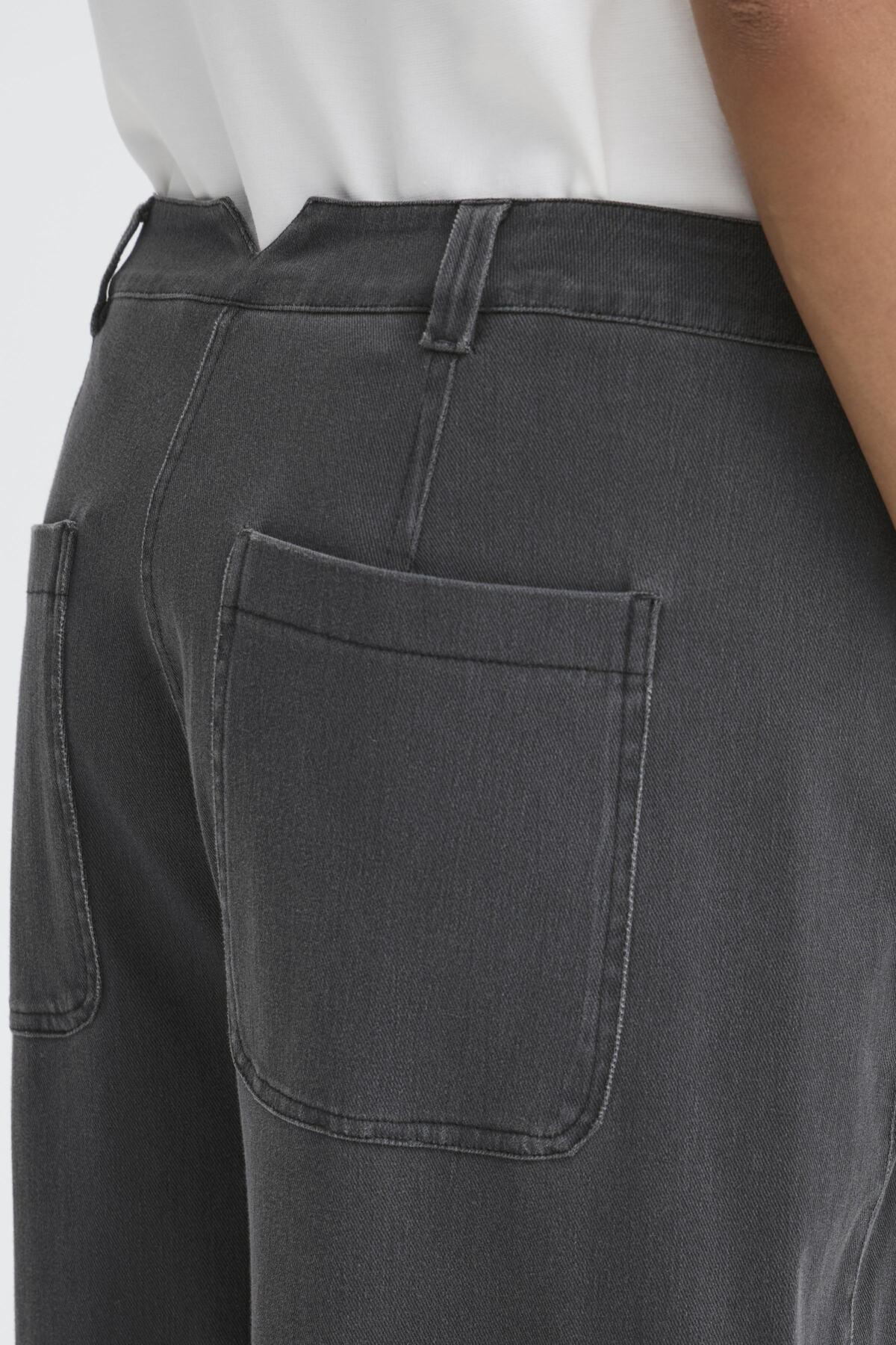Pantalon Denim Kate | Gris foncé