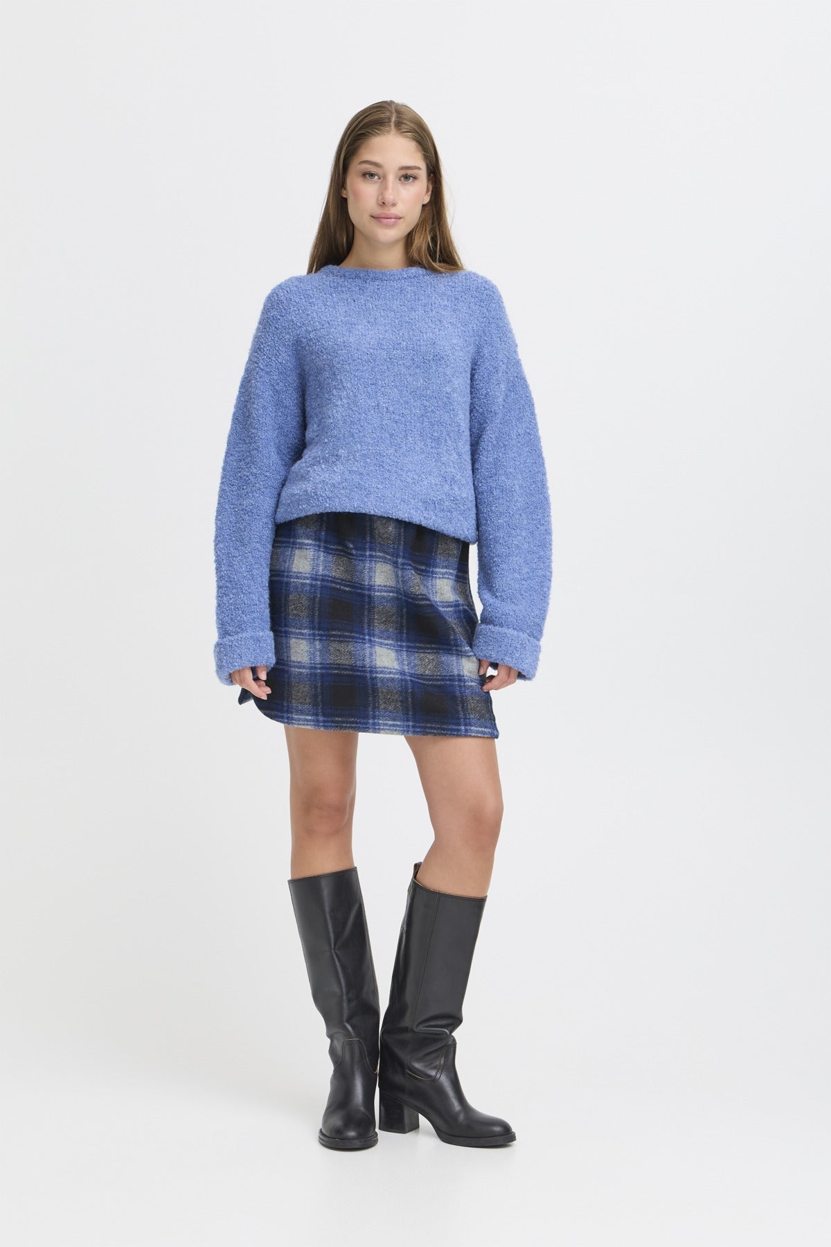 Jupe Wooly | Bleu Paon