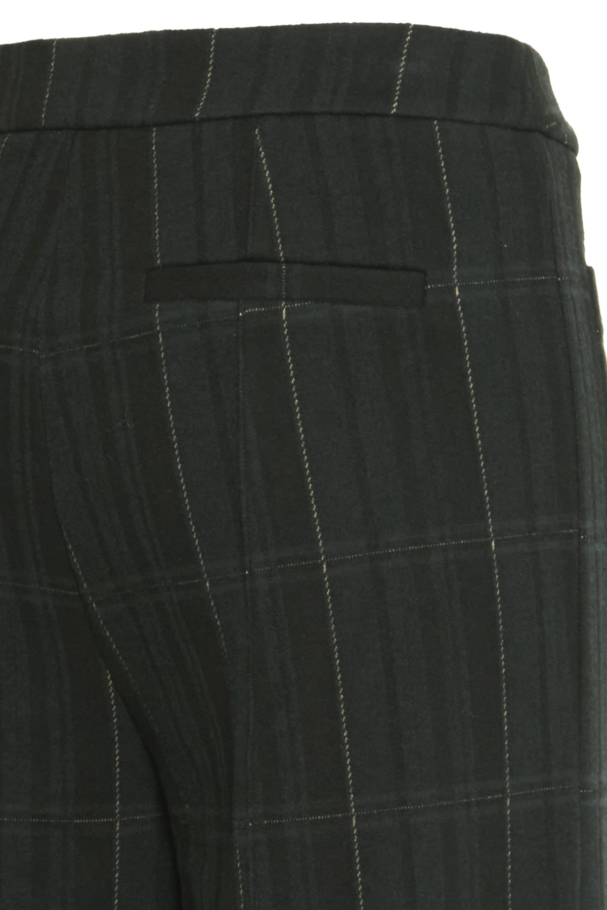 Pantalon Kate Woolley | Noir avec carreaux
