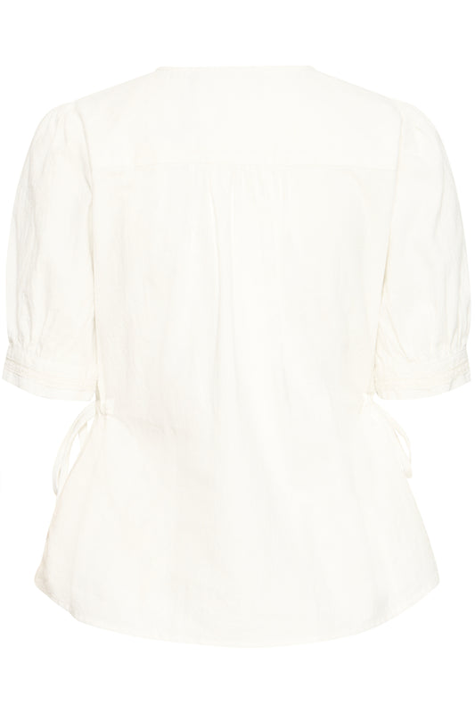 Blouse Gunda | Blanc cassé
