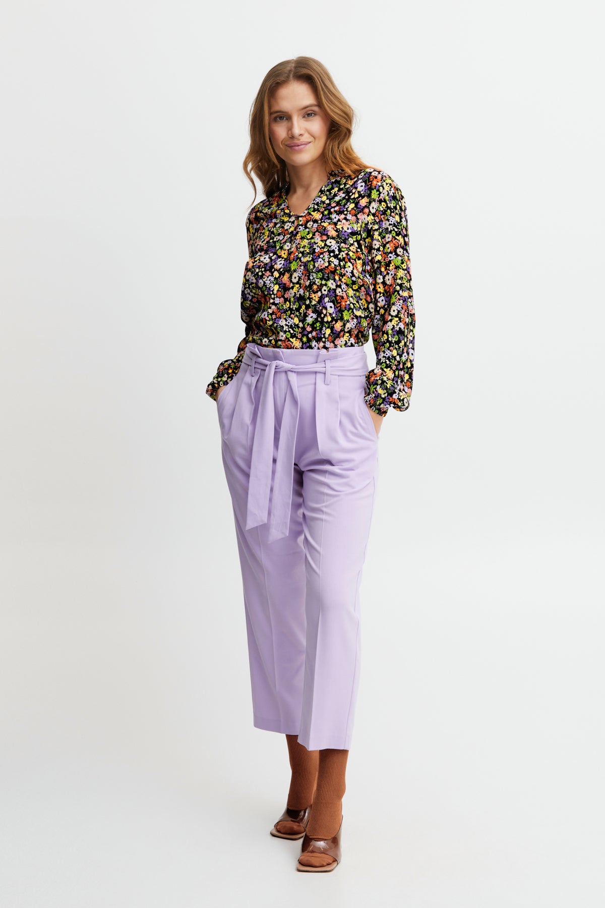 Blouse Ibane | Fleurs multicolores