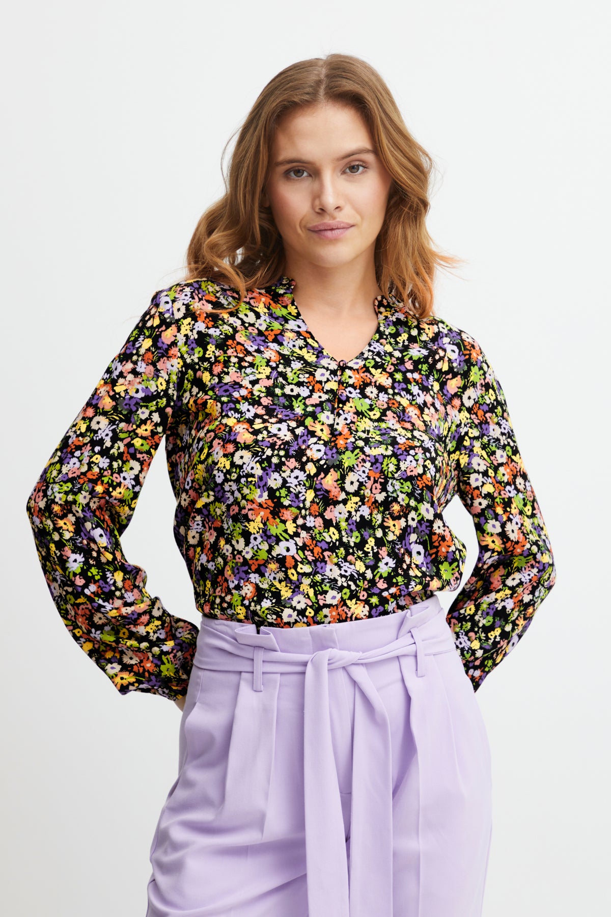 Blouse Ibane | Fleurs multicolores